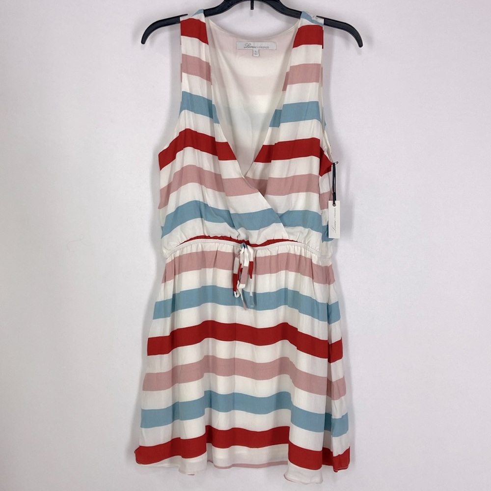 Lovers + Friends Dreamland Dress in Bold Stripe Size L - Picture 4 of 6